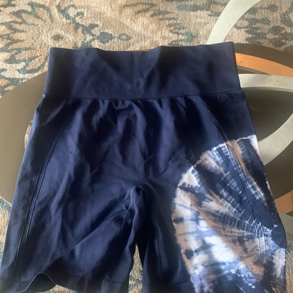 NWOT pair of Tory Burch yoga shorts